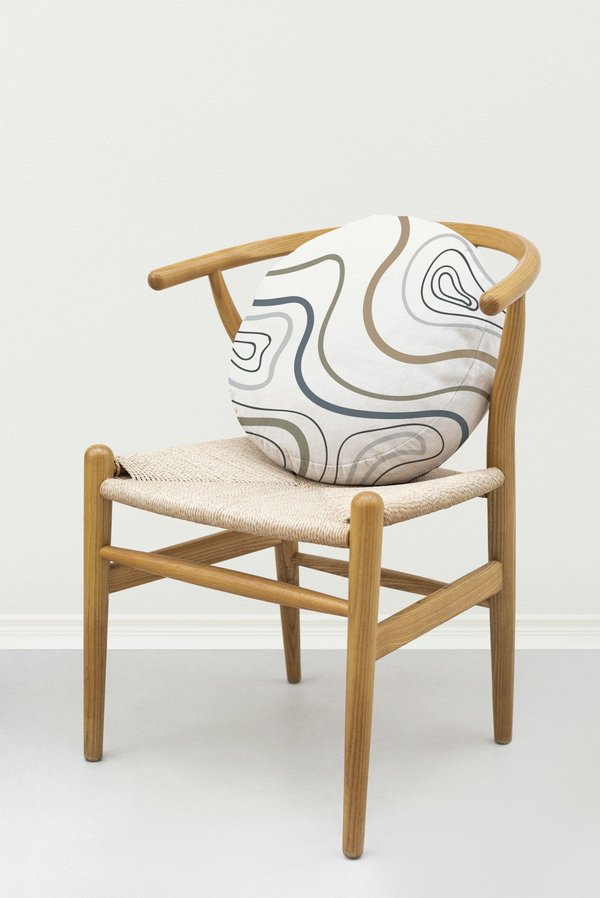 Transformez votre assise avec une galette de chaise ronde